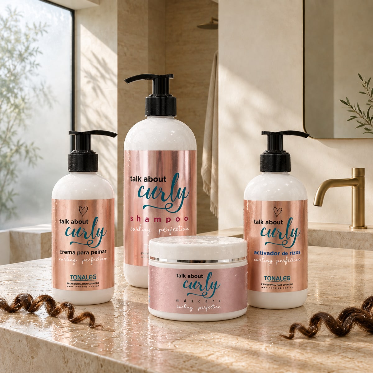 Combo Línea Curly
